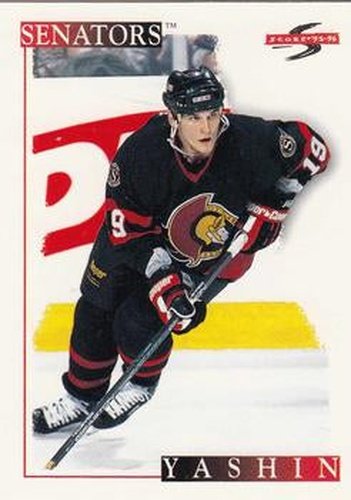 #230 Alexei Yashin - Ottawa Senators - 1995-96 Score Hockey