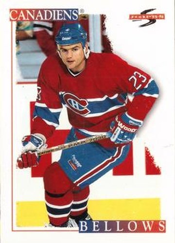 #231 Brian Bellows - Montreal Canadiens - 1995-96 Score Hockey