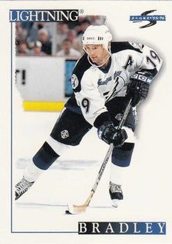 #232 Brian Bradley - Tampa Bay Lightning - 1995-96 Score Hockey