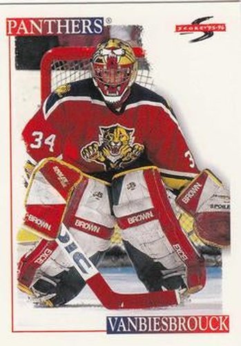 #241 John Vanbiesbrouck - Florida Panthers - 1995-96 Score Hockey