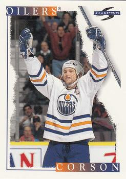 #245 Shayne Corson - Edmonton Oilers - 1995-96 Score Hockey
