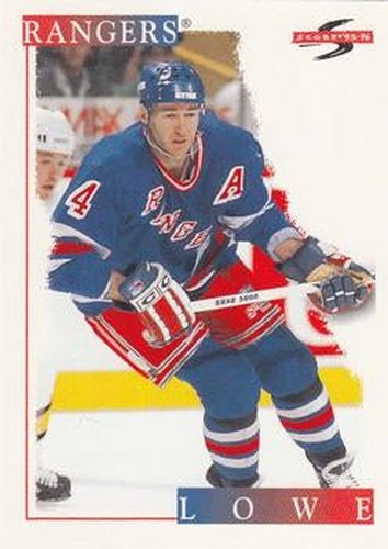 #248 Kevin Lowe - New York Rangers - 1995-96 Score Hockey