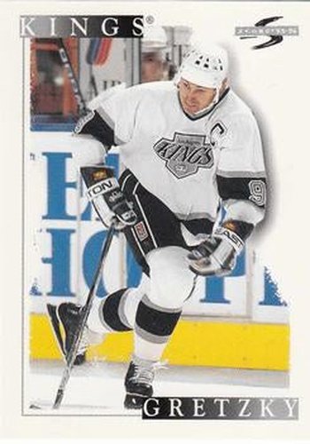 #250 Wayne Gretzky - Los Angeles Kings - 1995-96 Score Hockey