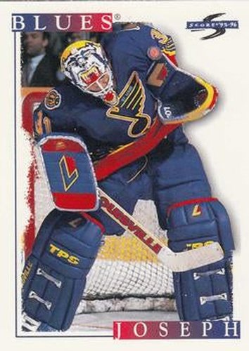 #251 Curtis Joseph - St. Louis Blues - 1995-96 Score Hockey