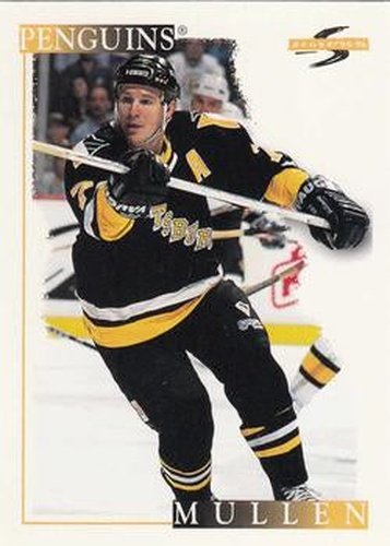 #252 Joe Mullen - Pittsburgh Penguins - 1995-96 Score Hockey