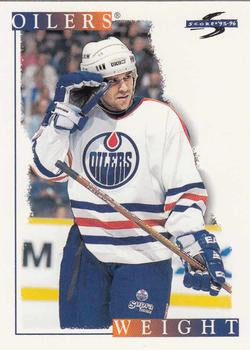 #263 Doug Weight - Edmonton Oilers - 1995-96 Score Hockey