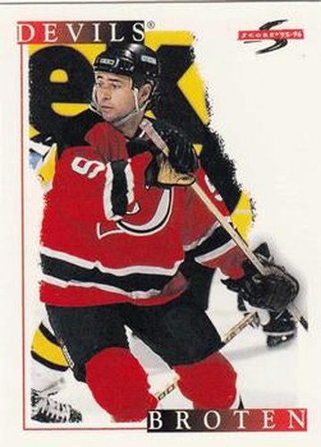 #265 Neal Broten - New Jersey Devils - 1995-96 Score Hockey