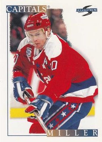#271 Kelly Miller - Washington Capitals - 1995-96 Score Hockey