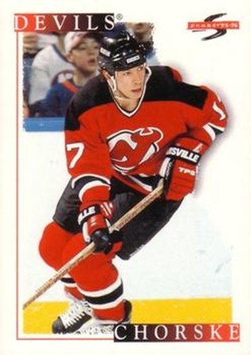 #284 Tom Chorske - New Jersey Devils - 1995-96 Score Hockey