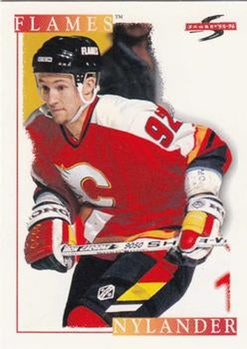 #289 Michael Nylander - Calgary Flames - 1995-96 Score Hockey