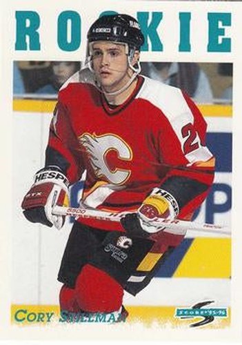 #300 Cory Stillman - Calgary Flames - 1995-96 Score Hockey