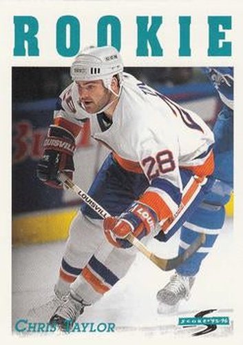 #303 Chris Taylor - New York Islanders - 1995-96 Score Hockey