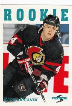 #306 Radim Bicanek - Ottawa Senators - 1995-96 Score Hockey