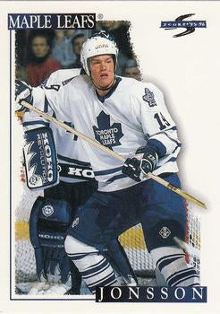 #30 Kenny Jonsson - Toronto Maple Leafs - 1995-96 Score Hockey