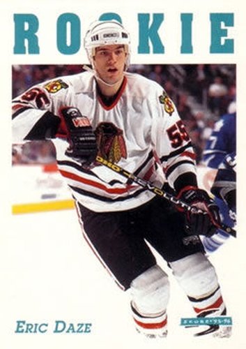 #312 Eric Daze - Chicago Blackhawks - 1995-96 Score Hockey