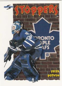 #316 Felix Potvin - Toronto Maple Leafs - 1995-96 Score Hockey
