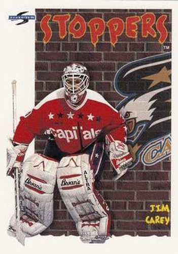 #317 Jim Carey - Washington Capitals - 1995-96 Score Hockey
