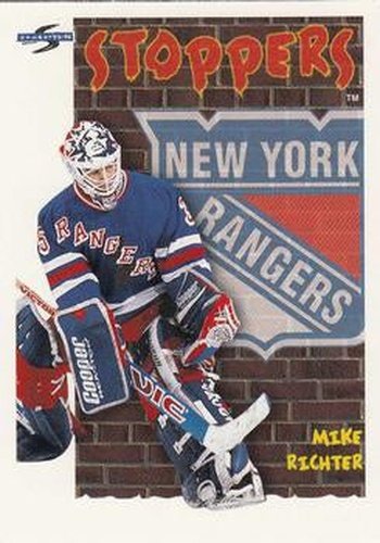 #321 Mike Richter - New York Rangers - 1995-96 Score Hockey