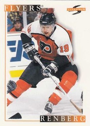 #35 Mikael Renberg - Philadelphia Flyers - 1995-96 Score Hockey