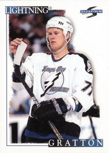 #39 Chris Gratton - Tampa Bay Lightning - 1995-96 Score Hockey