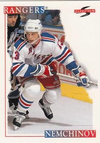 #41 Sergei Nemchinov - New York Rangers - 1995-96 Score Hockey