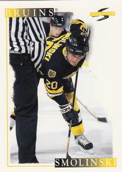 #43 Bryan Smolinski - Boston Bruins - 1995-96 Score Hockey