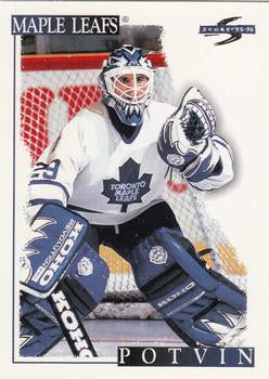 #4 Felix Potvin - Toronto Maple Leafs - 1995-96 Score Hockey