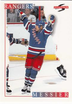 #50 Mark Messier - New York Rangers - 1995-96 Score Hockey