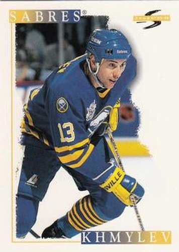 #61 Yuri Khmylev - Buffalo Sabres - 1995-96 Score Hockey