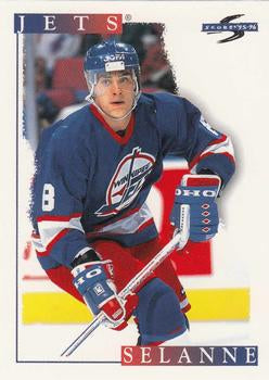 #7 Teemu Selanne - Winnipeg Jets - 1995-96 Score Hockey