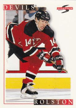 #80 Brian Rolston - New Jersey Devils - 1995-96 Score Hockey