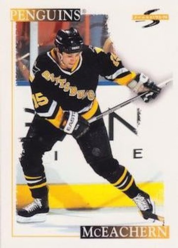 #81 Shawn McEachern - Pittsburgh Penguins - 1995-96 Score Hockey