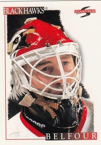 #87 Ed Belfour - Chicago Blackhawks - 1995-96 Score Hockey