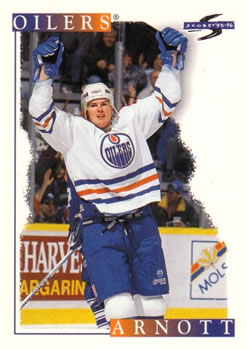 #8 Jason Arnott - Edmonton Oilers - 1995-96 Score Hockey