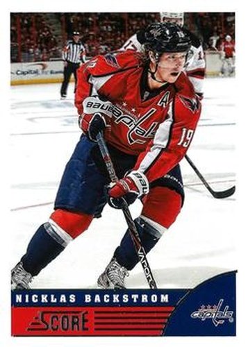 #517 Nicklas Backstrom - Washington Capitals - 2013-14 Score Hockey