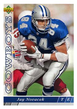 #517 Jay Novacek - Dallas Cowboys - 1993 Upper Deck Football