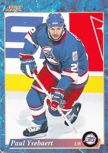 #517 Paul Ysebaert - Winnipeg Jets - 1993-94 Score Canadian Hockey