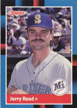 #517 Jerry Reed - Seattle Mariners - 1988 Donruss Baseball