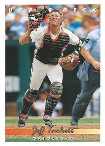 #517 Jeff Tackett - Baltimore Orioles - 1993 Upper Deck Baseball