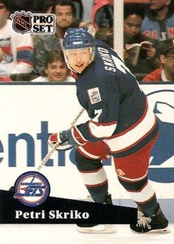#517 Petri Skriko - 1991-92 Pro Set Hockey