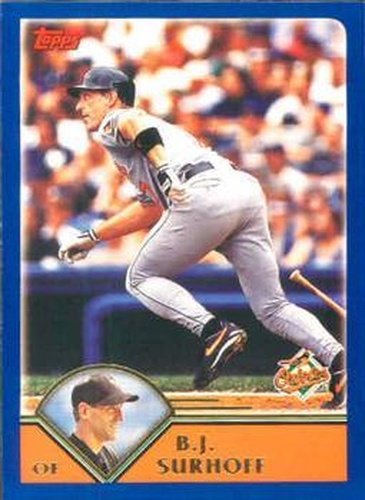 #517 B.J. Surhoff - Baltimore Orioles - 2003 Topps Baseball