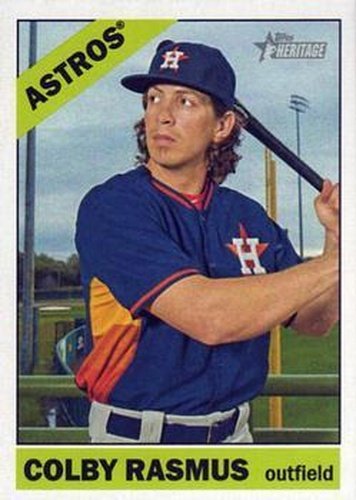 #517 Colby Rasmus - Houston Astros - 2015 Topps Heritage Baseball