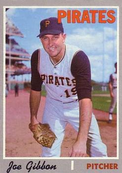 #517 Joe Gibbon - Pittsburgh Pirates - 1970 Topps Baseball