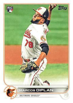 #517 Marcos Diplan - Baltimore Orioles - 2022 Topps Baseball