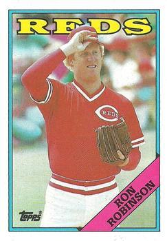 #517 Ron Robinson - Cincinnati Reds - 1988 Topps Baseball