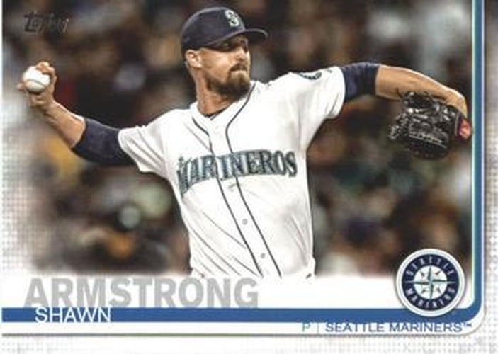 #517 Shawn Armstrong - Seattle Mariners - 2019 Topps Baseball