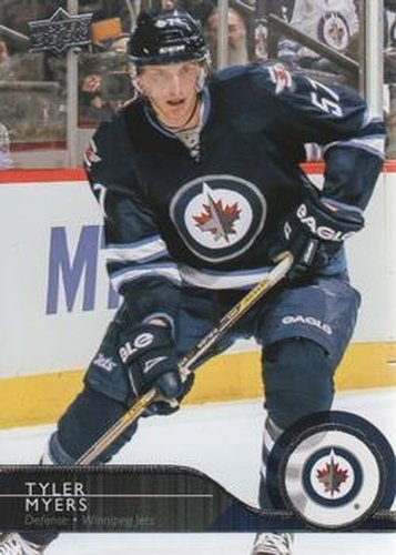 #517 Tyler Myers - Winnipeg Jets - 2014-15 Upper Deck Hockey