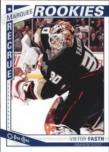 #517 Viktor Fasth - Anaheim Ducks - 2013-14 O-Pee-Chee Hockey