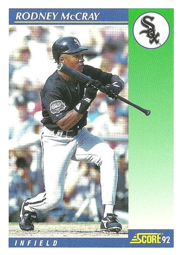 #517 Rodney McCray - Chicago White Sox - 1992 Score Baseball