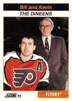 #517 Bill Dineen / Kevin Dineen - Philadelphia Flyers - 1992-93 Score USA Hockey